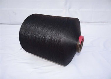 China Van de het Garenring Gesponnen 150D/96F aa Rang van 100% DTY de Polyester Texturised Zwarte Kleur leverancier