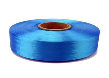 China Blauwe het Garenring Gesponnen 100D/72F aa Rang van de Kleuren Volledige Saaie Polyester Met hoge weerstand leverancier