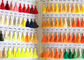 Gekleurd vermeng DTY-Polyestergaren 75D/36F HEM SIM NIM voor Gebreide Sokken leverancier