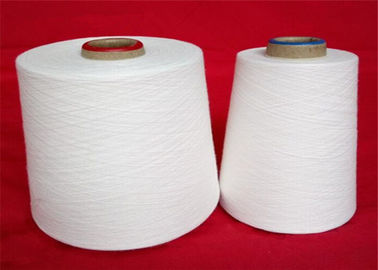 China De ruwe Witte Polyester spon Garenjaren '30, de Vriendschappelijke Ring van Eco die voor het Weven wordt gesponnen leverancier
