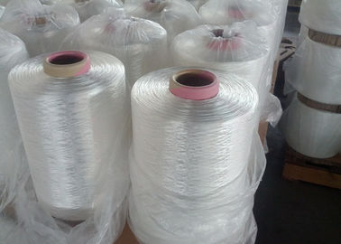 China Het regelmatige van het de Polyestergaren 2000D van de Inkrimpings Hoge Hardnekkigheid Ruwe Wit dat voor Singelband wordt gebruikt leverancier