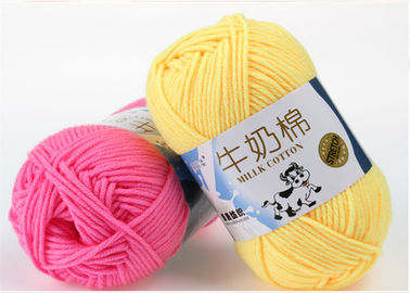 China Super Zacht 5Ply-Melk Katoenen Garen voor het Buitensporige Breiende Garen van de Babyslijtage leverancier