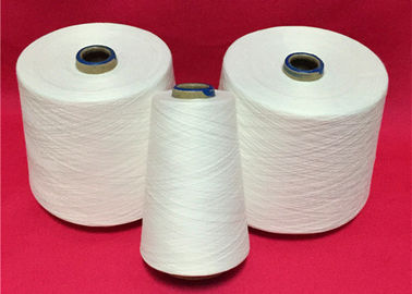 China De maagdelijke Polyester spon Garen, Ruw Wit Ring gesponnen de polyestergaren van Ne30 voor het Weven leverancier