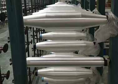 China 15D / nylon Monofilament van 1F PA6 Garen Verdraaid Ruw Wit het Kristalgaren van S/van Z voor het Maken van Sokken leverancier