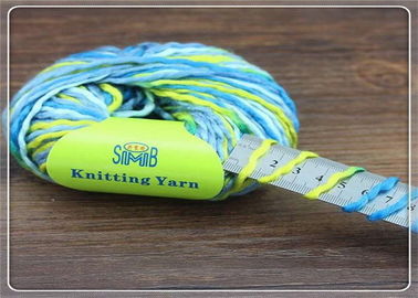 Multi van het de Rimpelingsgaren van de Kleurennieuwigheid Acryl de Golfgaren voor de Wintersweaters/Sjaal leverancier