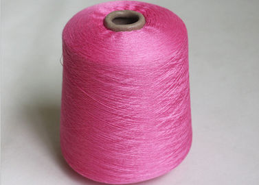 100% het roze van de de jaren '20ring van Kleurenne Gesponnen Garen 21s Polyester voor Kintting-Sokken leverancier