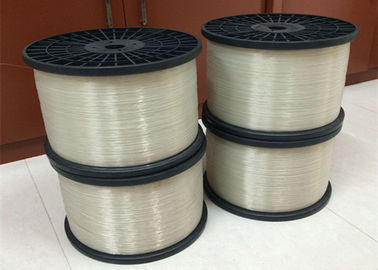 Wevend Ruw Wit 0.2MM 100% Nylon Monofilament Garen voor 3#-Ritssluiting, vriendschappelijke eco leverancier