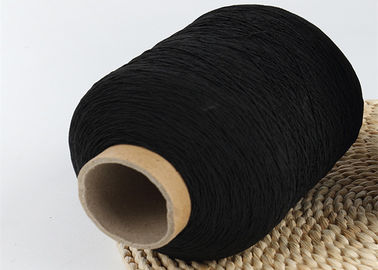 Zwarte Polyester Elastische Draad, 100#-Latex Rubbergaren voor Elastisch Koord leverancier