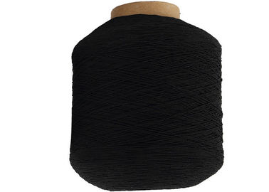 Zwarte Polyester Elastische Draad, 100#-Latex Rubbergaren voor Elastisch Koord leverancier