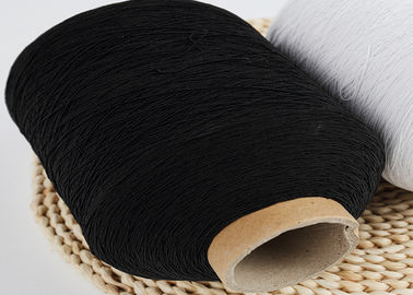 Zwarte Polyester Elastische Draad, 100#-Latex Rubbergaren voor Elastisch Koord leverancier